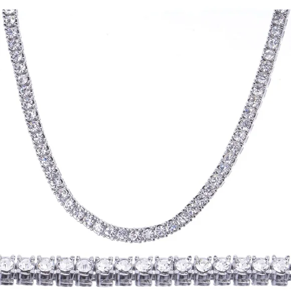 Tennis Necklace - Picture 2 of 4